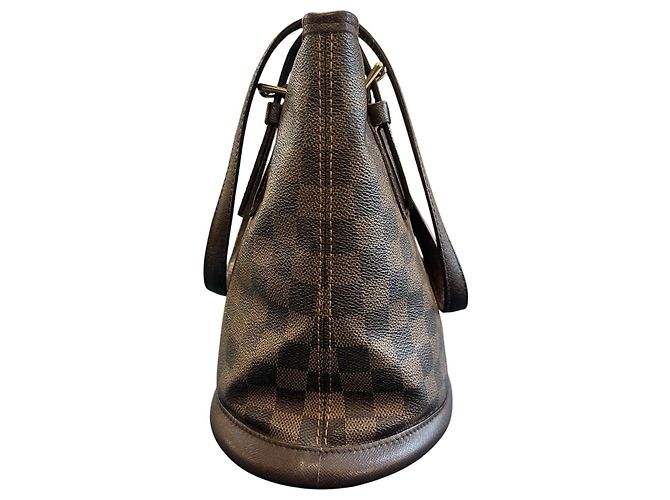 Borsa Louis Vuitton Damier Ebene Marais 2008 - vista 2