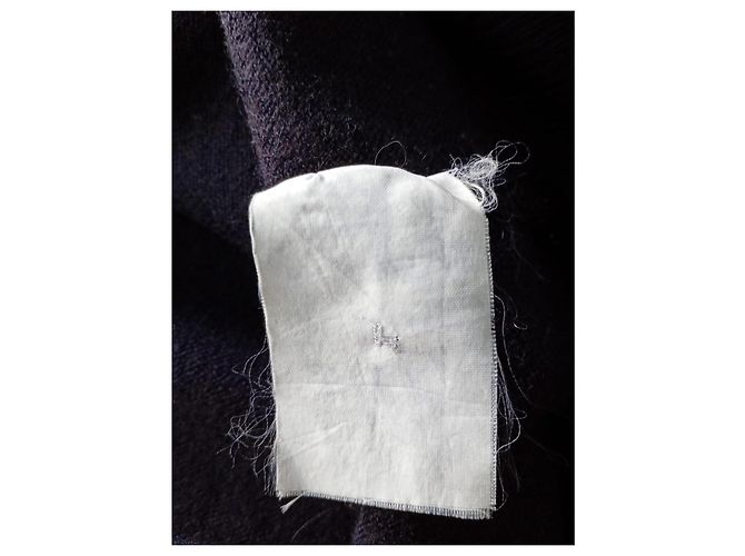 Burberry Strickoberteil Navyblau mit Karomuster Dunkelblau - Ansicht 14