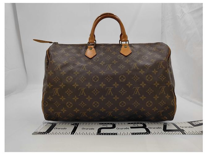 Bolsa Louis Vuitton Speedy Monogram Canvas 40 Marrom - vista 2