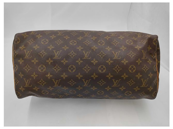 Bolsa Louis Vuitton Speedy Monogram Canvas 40 Marrom - vista 3