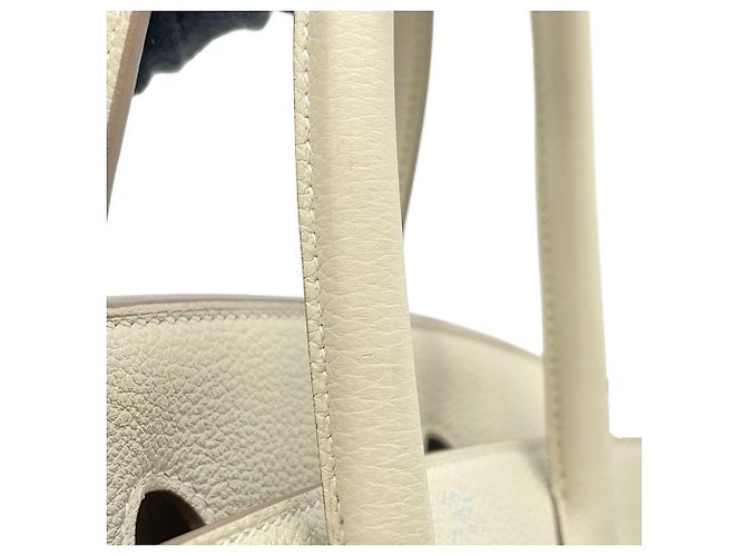 Hermès Borsa Hermes Birkin 30 Craie Togo - vista 16