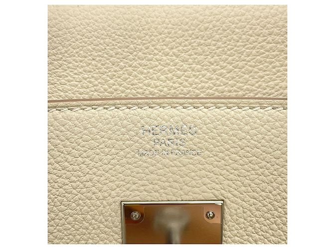 Hermès Borsa Hermes Birkin 30 Craie Togo - vista 19