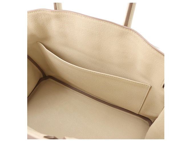 Hermès Borsa Hermes Birkin 30 Craie Togo - vista 6