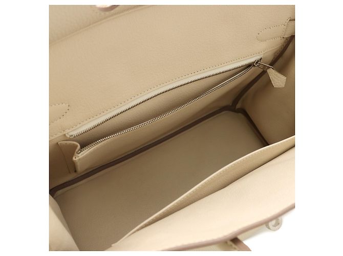 Hermès Borsa Hermes Birkin 30 Craie Togo - vista 7
