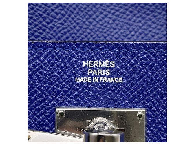 Hermès Hermes Kelly Long Wallet Blau - Ansicht 10