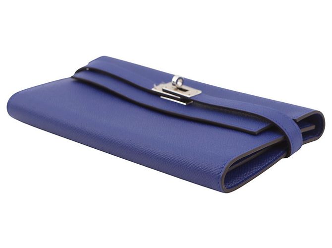 Hermès Hermes Kelly Long Wallet Blau - Ansicht 2