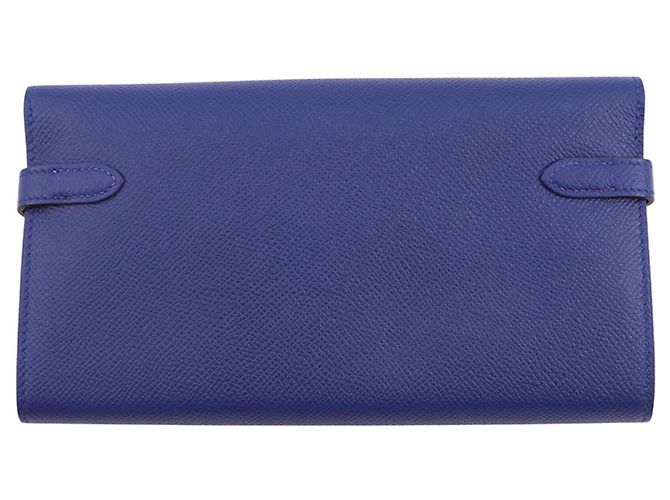 Hermès Hermes Kelly Long Wallet Blau - Ansicht 3