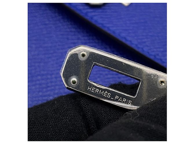 Hermès Hermes Kelly Long Wallet Blau - Ansicht 9