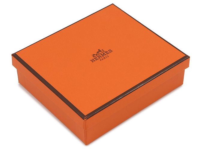 Hermès Tarjetero de piel de cabra negro Hermes - vista 8