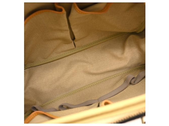 Borsa Louis Vuitton Deauville in tela Monogram 34 Marrone - vista 3