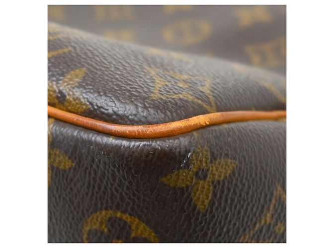 Louis Vuitton Deauville Monogram Canvas 34 Marrone - vista 7