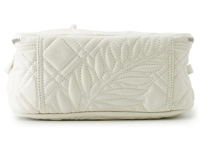 Borsa Balenciaga Blanket Square S Bianco - vista 3