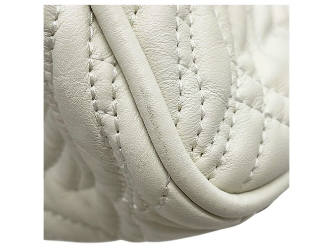Borsa Balenciaga Blanket Square S Bianco - vista 8