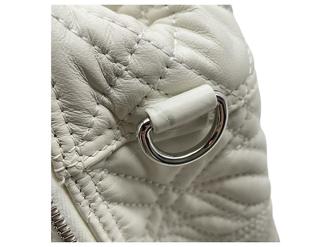 Borsa Balenciaga Blanket Square S Bianco - vista 9