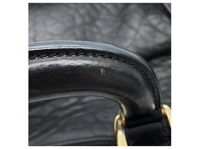 Borsa a mano in pelle nera Fendi Nero - vista 10