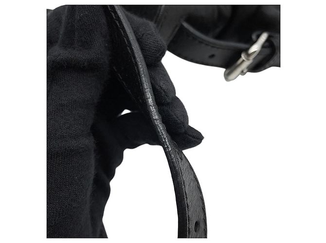 Borsa a mano in pelle nera Fendi Nero - vista 15