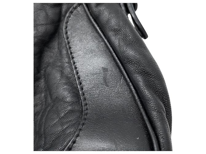 Borsa a mano in pelle nera Fendi Nero - vista 8
