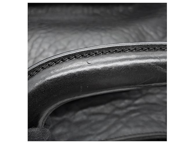Borsa a mano in pelle nera Fendi Nero - vista 9