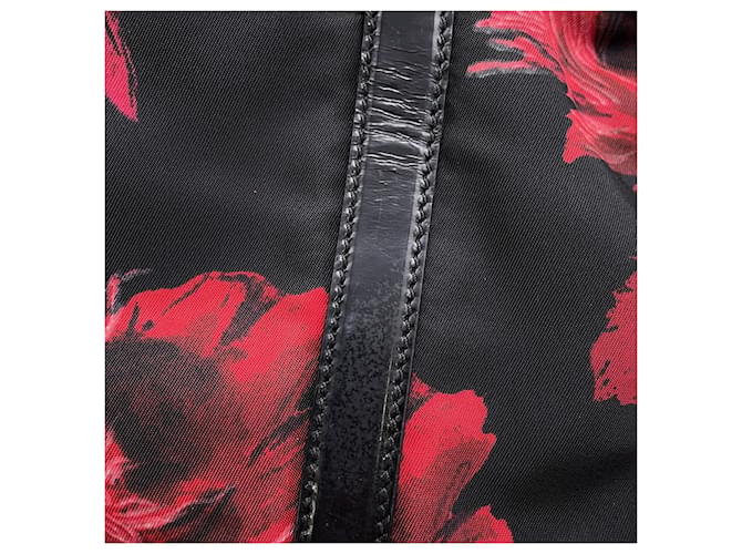 Borsa a Spalla 2-Way Prada Nero Rosso - vista 9
