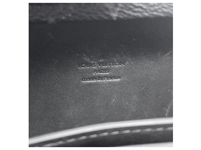 Clutch Louis Vuitton Monogram Eclipse Wallet Trunk Nero - vista 14
