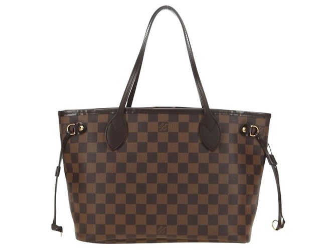 Cabas Louis Vuitton Neverfull Damier PM Marron - vue 2