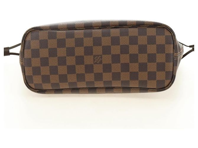 Cabas Louis Vuitton Neverfull Damier PM Marron - vue 5