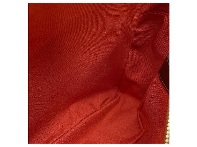 Borsa a tracolla Louis Vuitton Damier Ebene Naviglio Rosso - vista 9