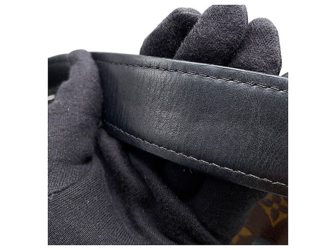 Borsa a tracolla Louis Vuitton Monogram Nero - vista 13