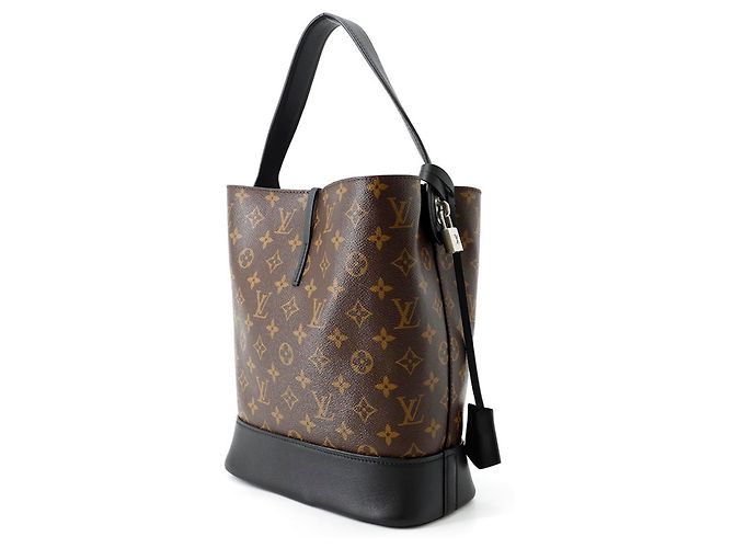 Borsa a tracolla Louis Vuitton Monogram Nero - vista 2