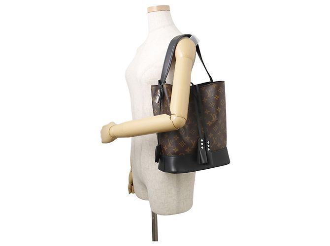 Borsa a tracolla Louis Vuitton Monogram Nero - vista 4