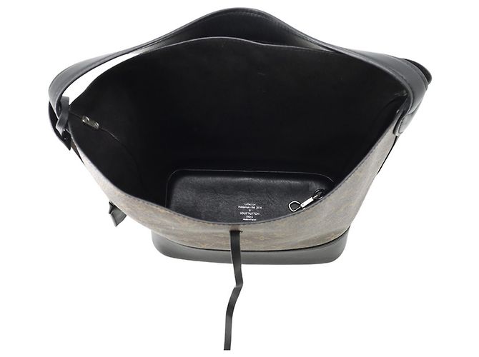 Borsa a tracolla Louis Vuitton Monogram Nero - vista 5