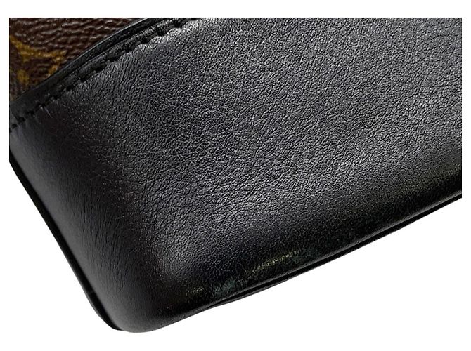 Borsa a tracolla Louis Vuitton Monogram Nero - vista 8