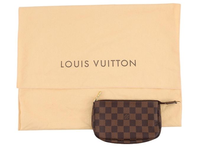 Borsa Tote Louis Vuitton Damier Ebene Mare Rosso - vista 19
