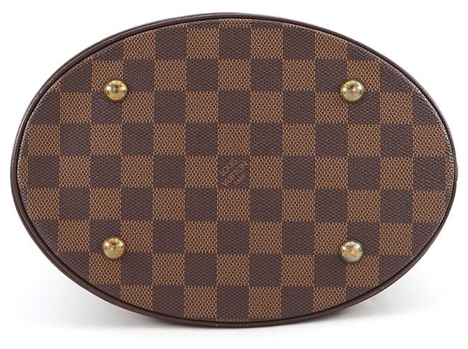 Borsa Tote Louis Vuitton Damier Ebene Mare Rosso - vista 3