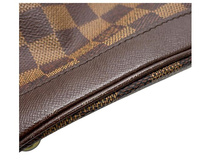 Borsa Tote Louis Vuitton Damier Ebene Mare Rosso - vista 6