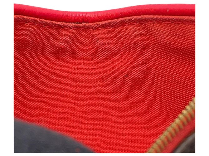 Clutch con tracolla Louis Vuitton Monogram Pallas Fuschia - vista 9