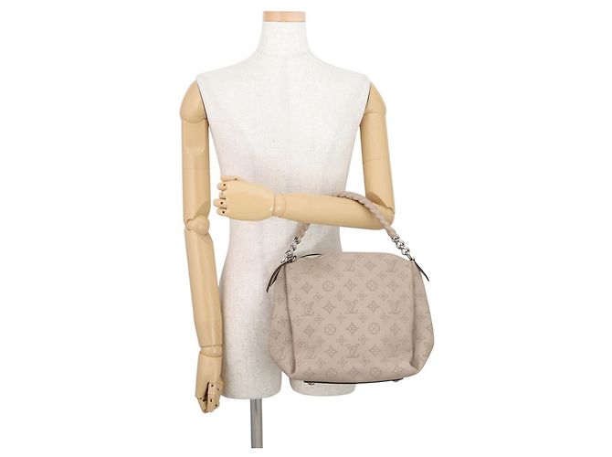 Borsa a tracolla Louis Vuitton Monogram Mahina Babylon Chain - vista 4