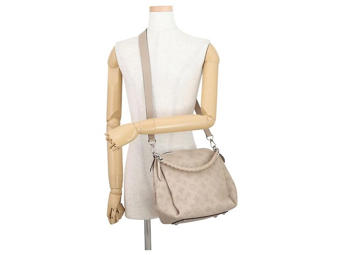 Borsa a tracolla Louis Vuitton Monogram Mahina Babylon Chain - vista 5