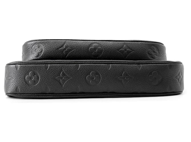 Louis Vuitton Monogram Empreinte Multi Pochette Accessoires Nero - vista 3