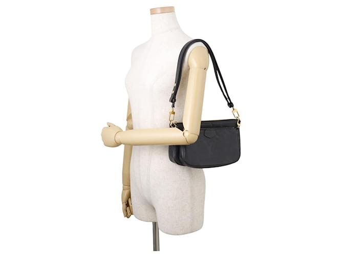 Louis Vuitton Monogram Empreinte Multi Pochette Accessoires Nero - vista 4