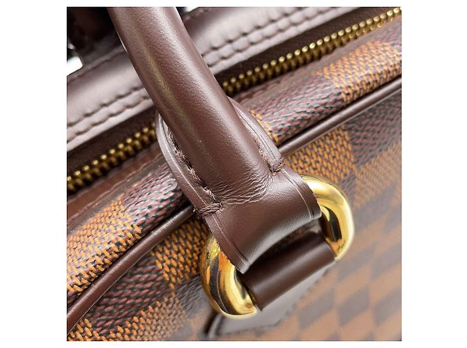 Borsa Louis Vuitton Damier Ebene Duomo Rosso - vista 11