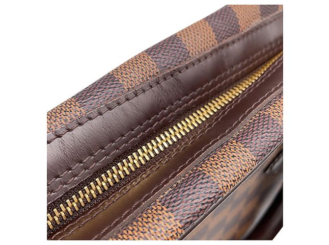Borsa Louis Vuitton Damier Ebene Duomo Rosso - vista 7