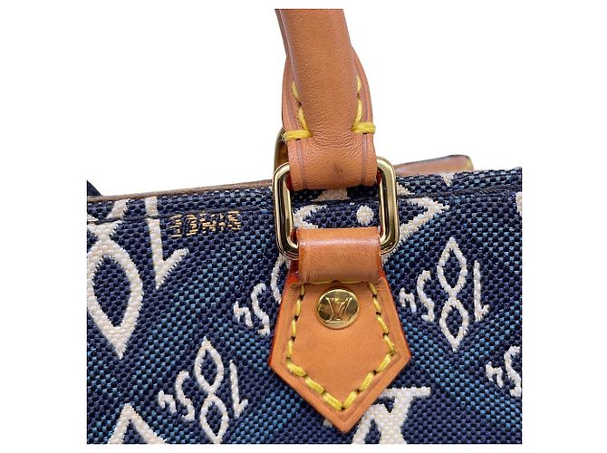 Louis Vuitton Monogram Handtasche Blau - Ansicht 10