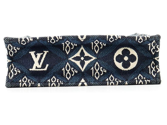 Louis Vuitton Monogram Handtasche Blau - Ansicht 3