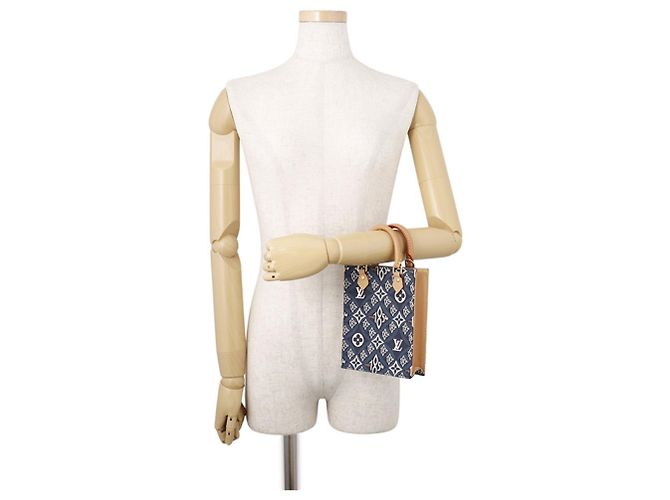Louis Vuitton Monogram Handtasche Blau - Ansicht 4