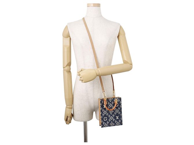 Louis Vuitton Monogram Handtasche Blau - Ansicht 5