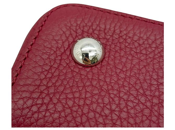 Borsa Louis Vuitton Parnasséa Capucines MM Rosa Bordò - vista 15