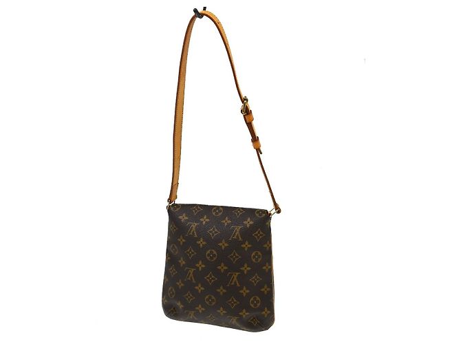 Louis Vuitton Musette Salsa Monogram Canvas PM Marron - vue 2