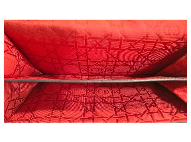 Dior Cannage Navy Blue Leather Wallet - view 14
