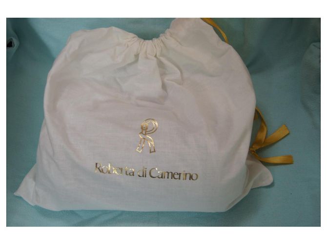 Borsa a mano Roberta di Camerino in pelle nera - vista 15